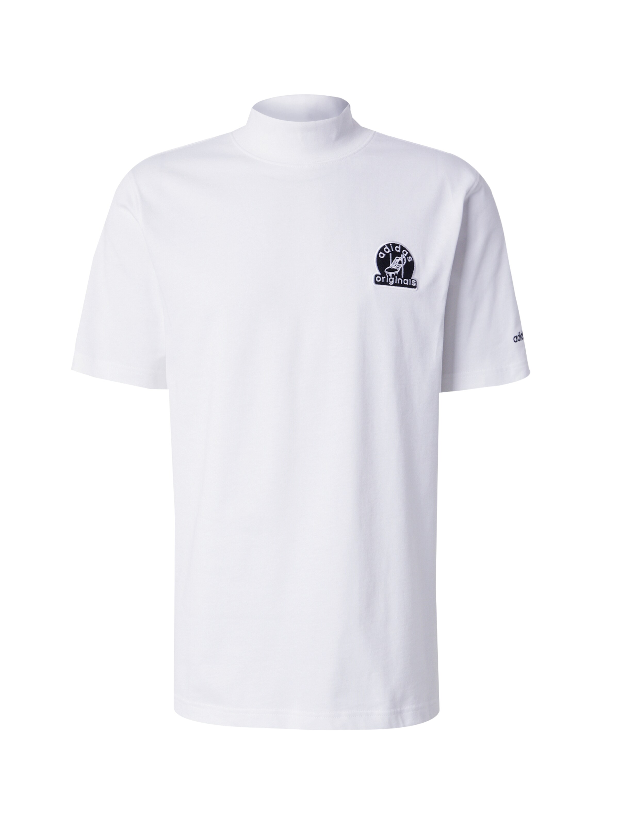 Maglietta di ADIDAS ORIGINALS in bianco: frontale