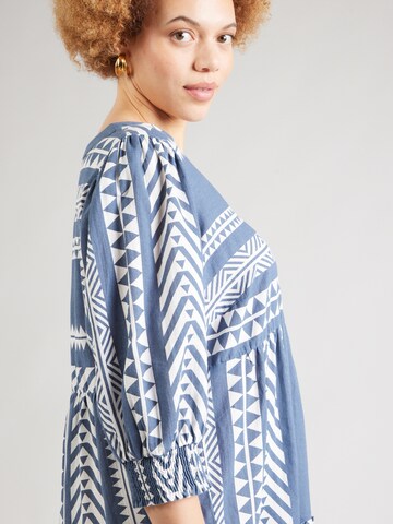 Vero Moda Curve Kjole 'VMCDicthe' i blå