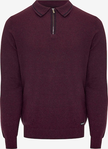 Threadbare Sweater 'Barrow' in Red: front