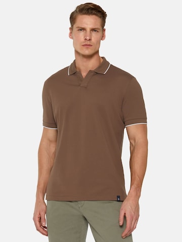 Boggi Milano - Camisa em castanho: frente