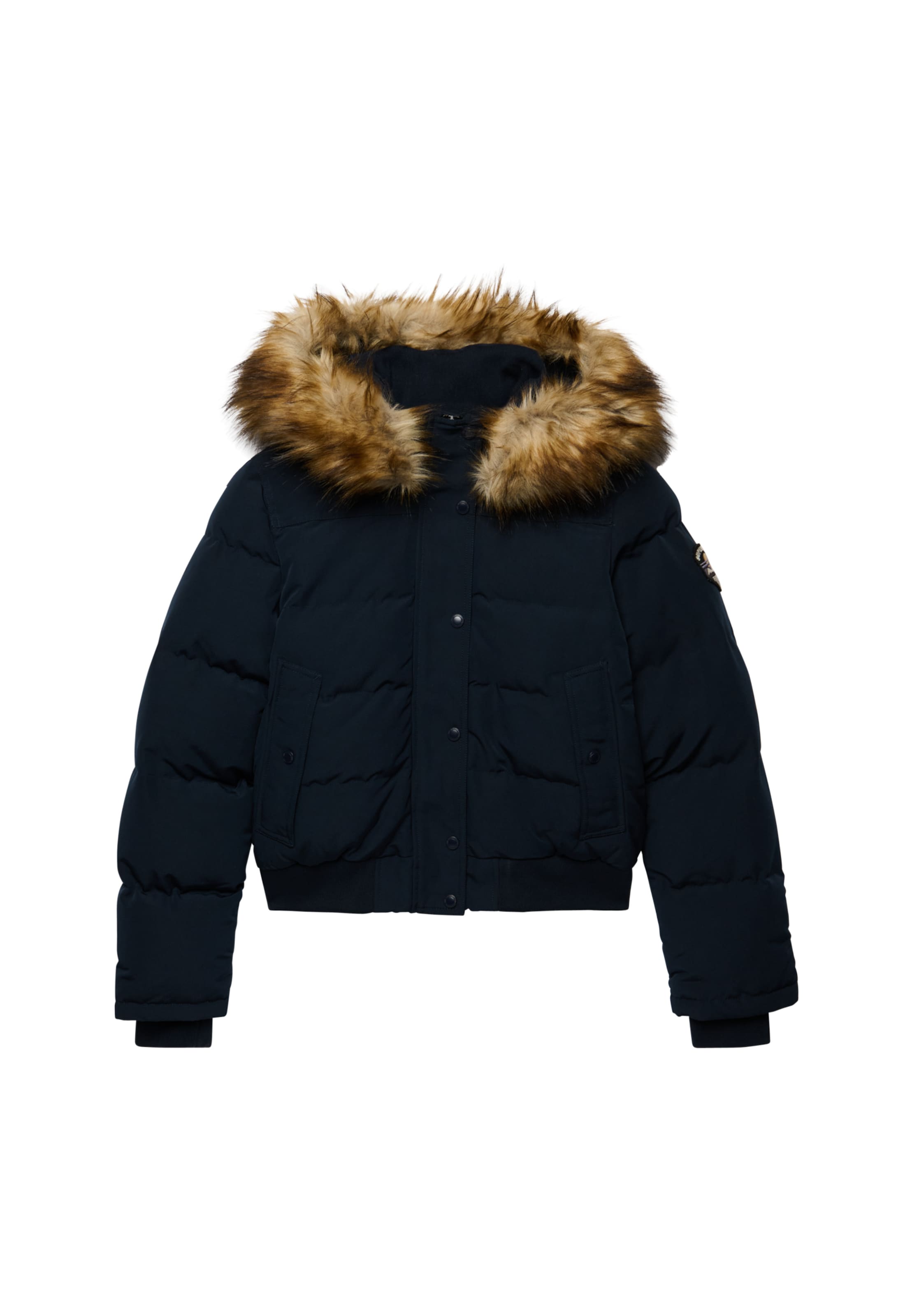Superdry & Co Vinterjakke 'EVEREST' i blå: forside
