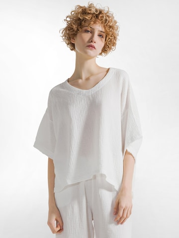 DEHA Blouse in Wit: voorkant