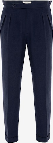 mėlyna Antioch Standartinis Kelnės su kantu: priekis