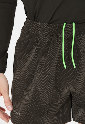 ENDURANCE Regular Sportbroek 'Malakas' in Zwart