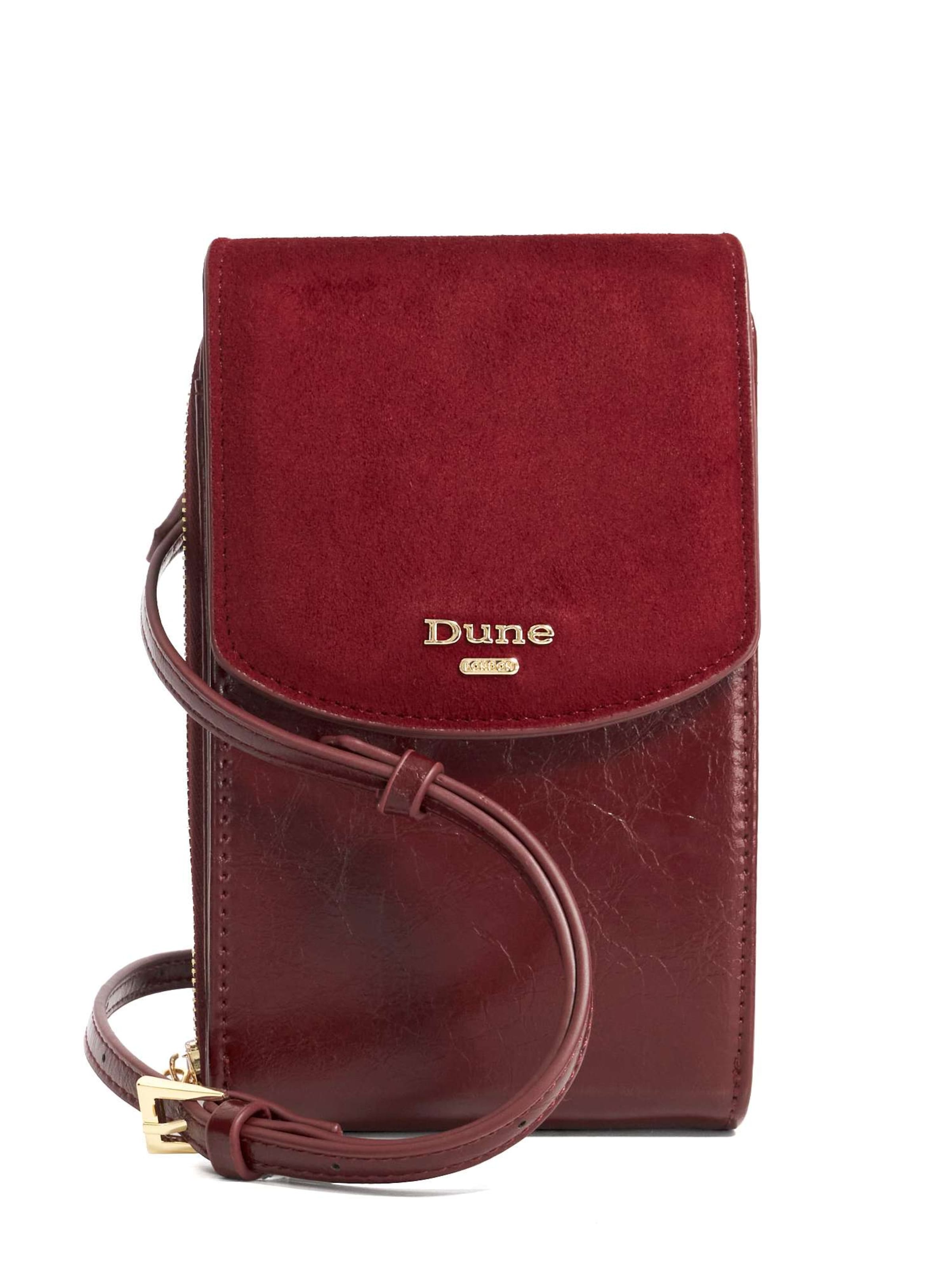 Sac à bandoulière Dune LONDON en rouge : devant