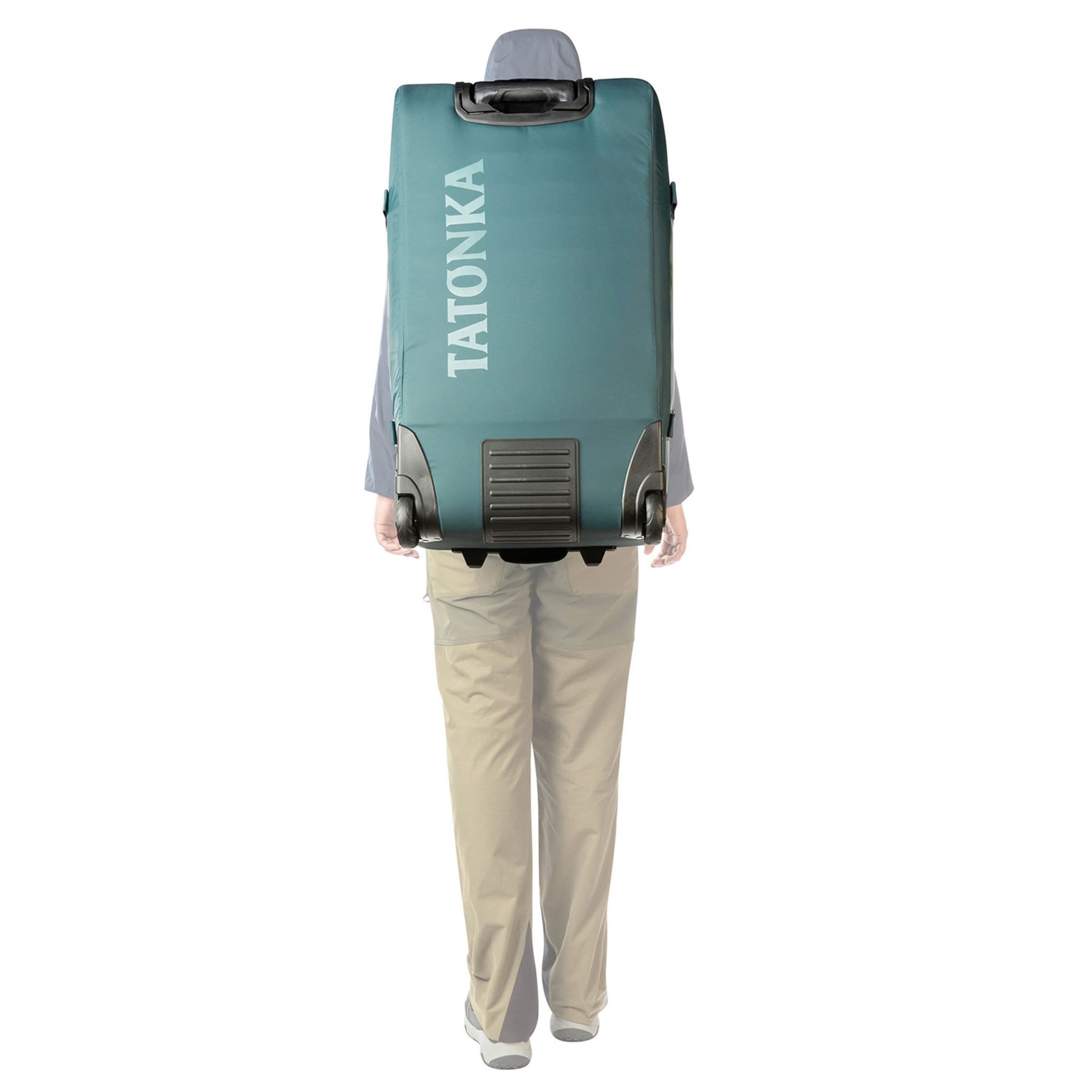 Borsa da viaggio 'Barrel Roller' di TATONKA in verde