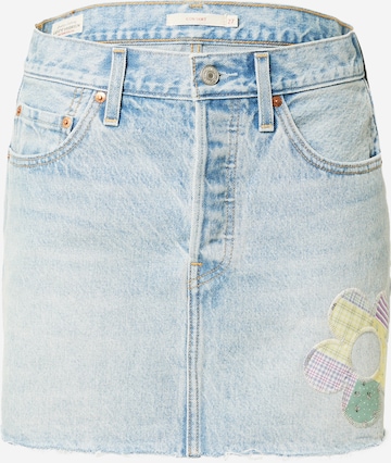 LEVI'S ® Rok 'Icon Skirt' in Blauw: voorkant