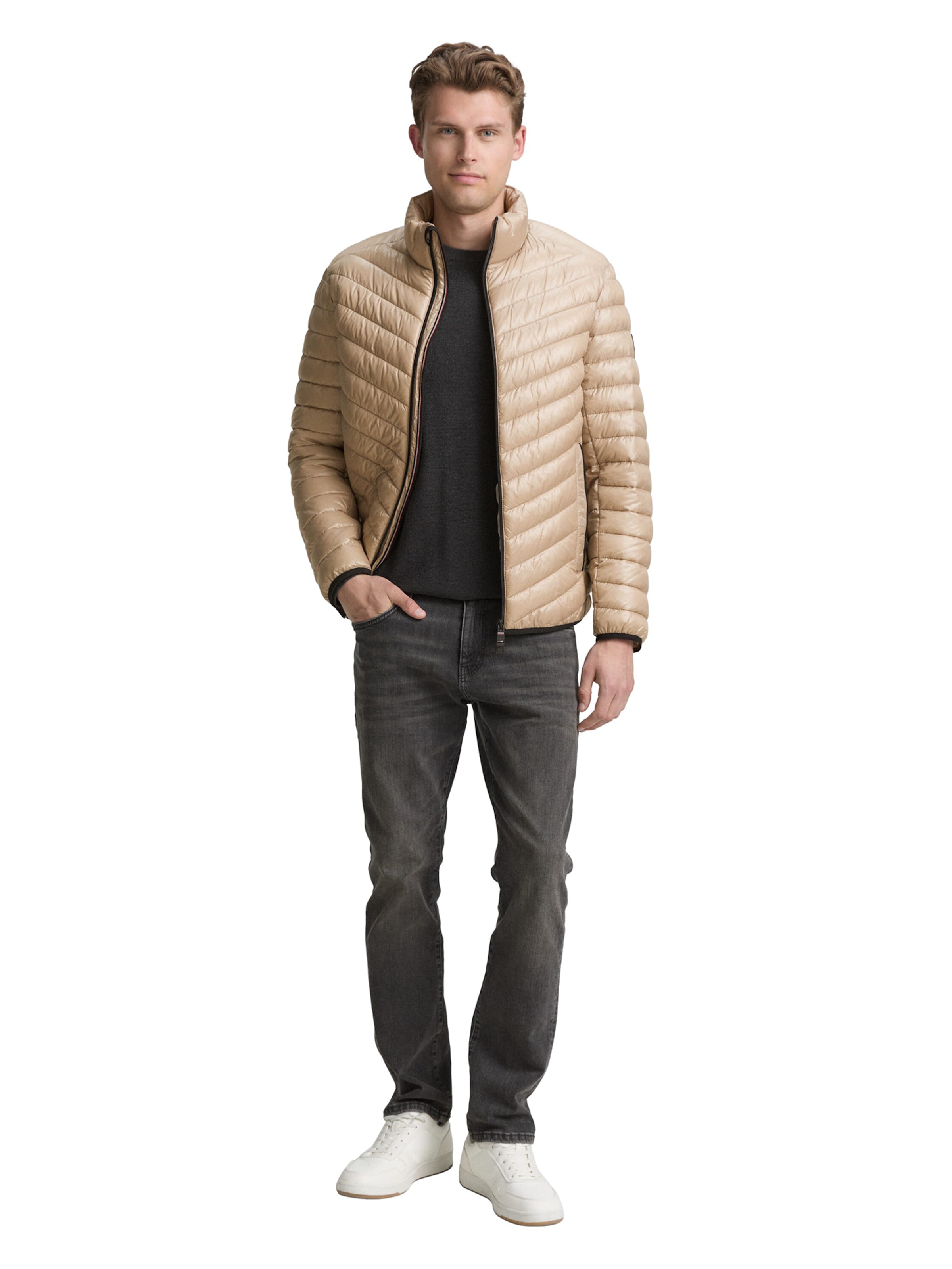 TOM TAILOR Přechodná bunda – hnědá