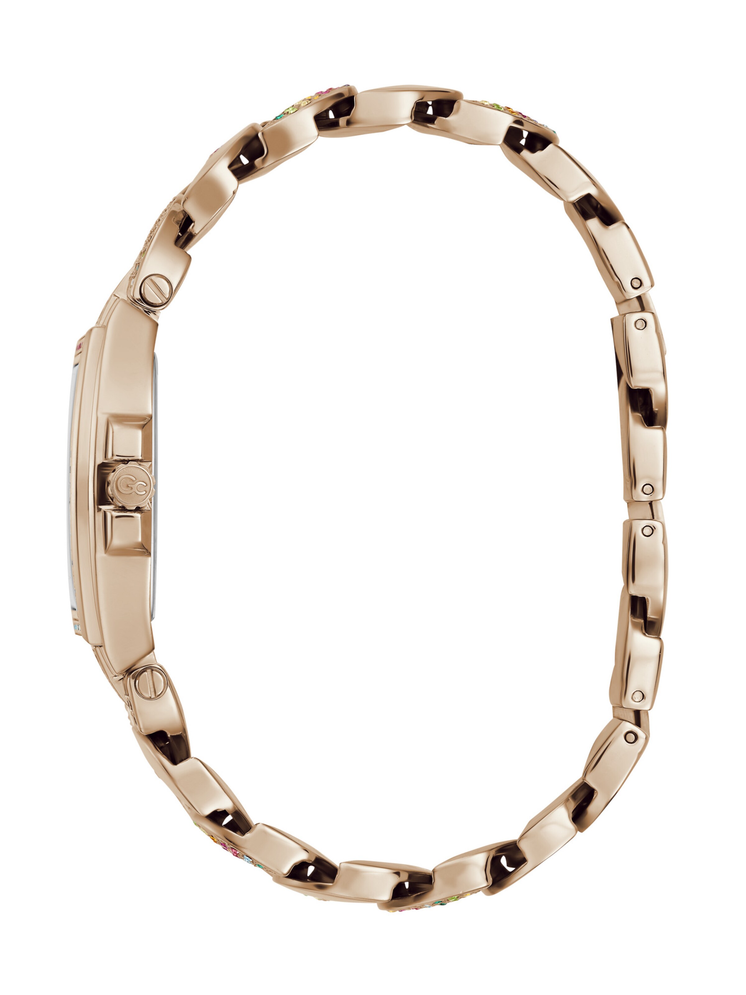 Gc Analoog horloge 'Couture Tonneau' in Goud