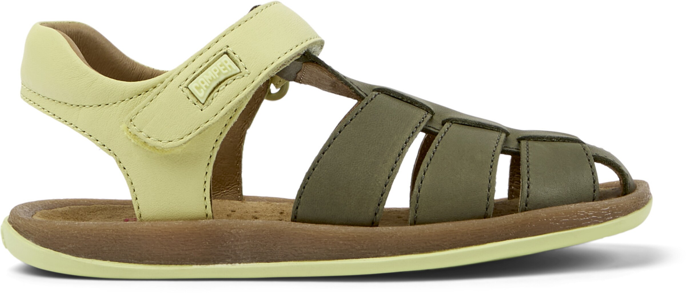 Calzatura aperta 'Bicho' di CAMPER in verde