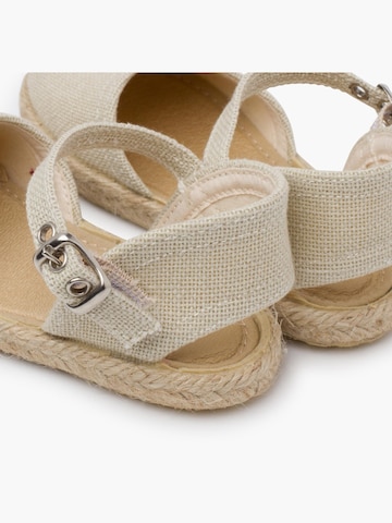 Sandales Pisamonas en beige