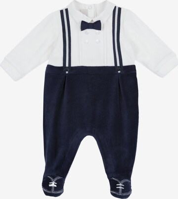 CHICCO Dungarees in Blue: front