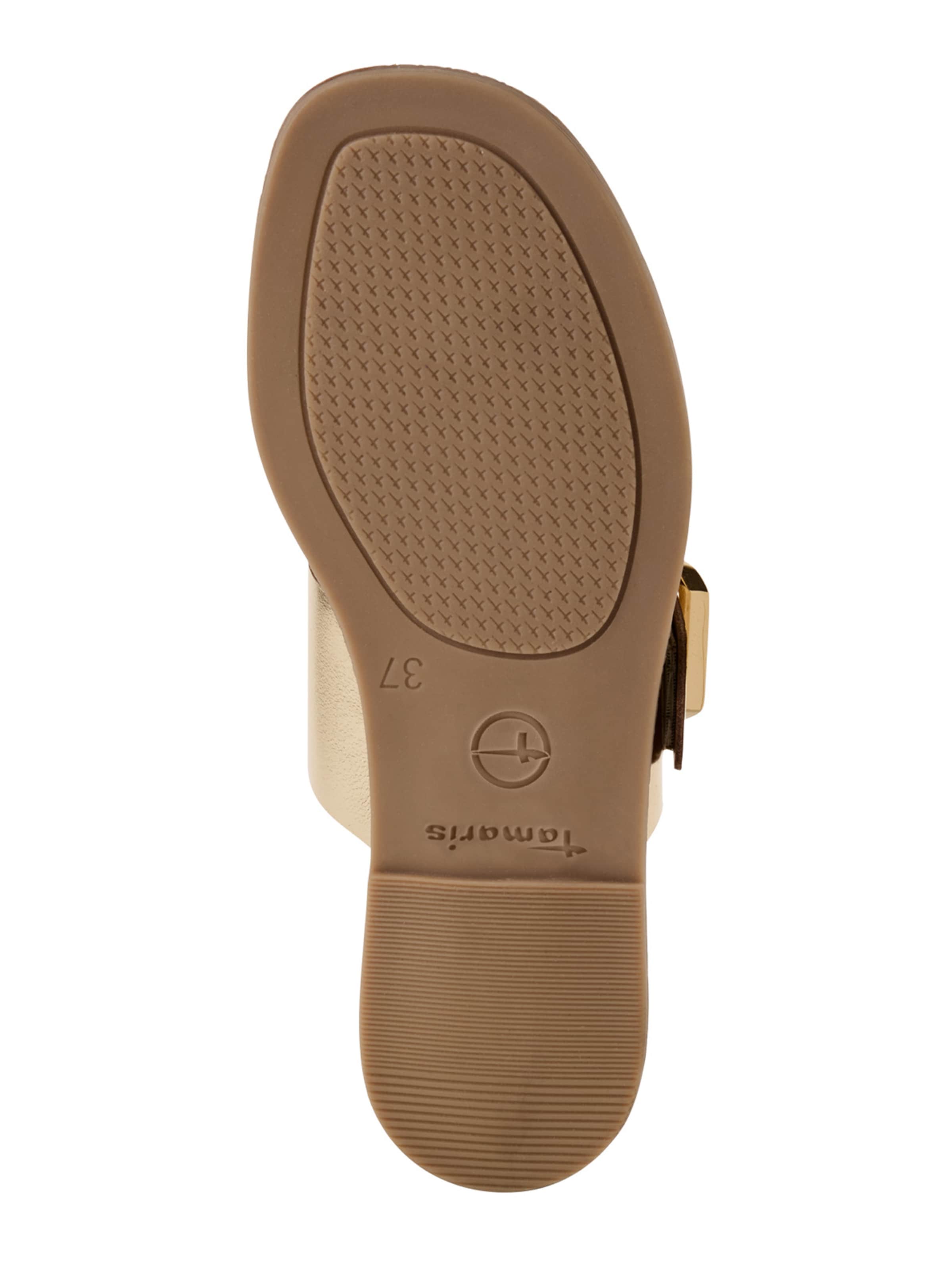 Tamaris Pantofle – zlatá