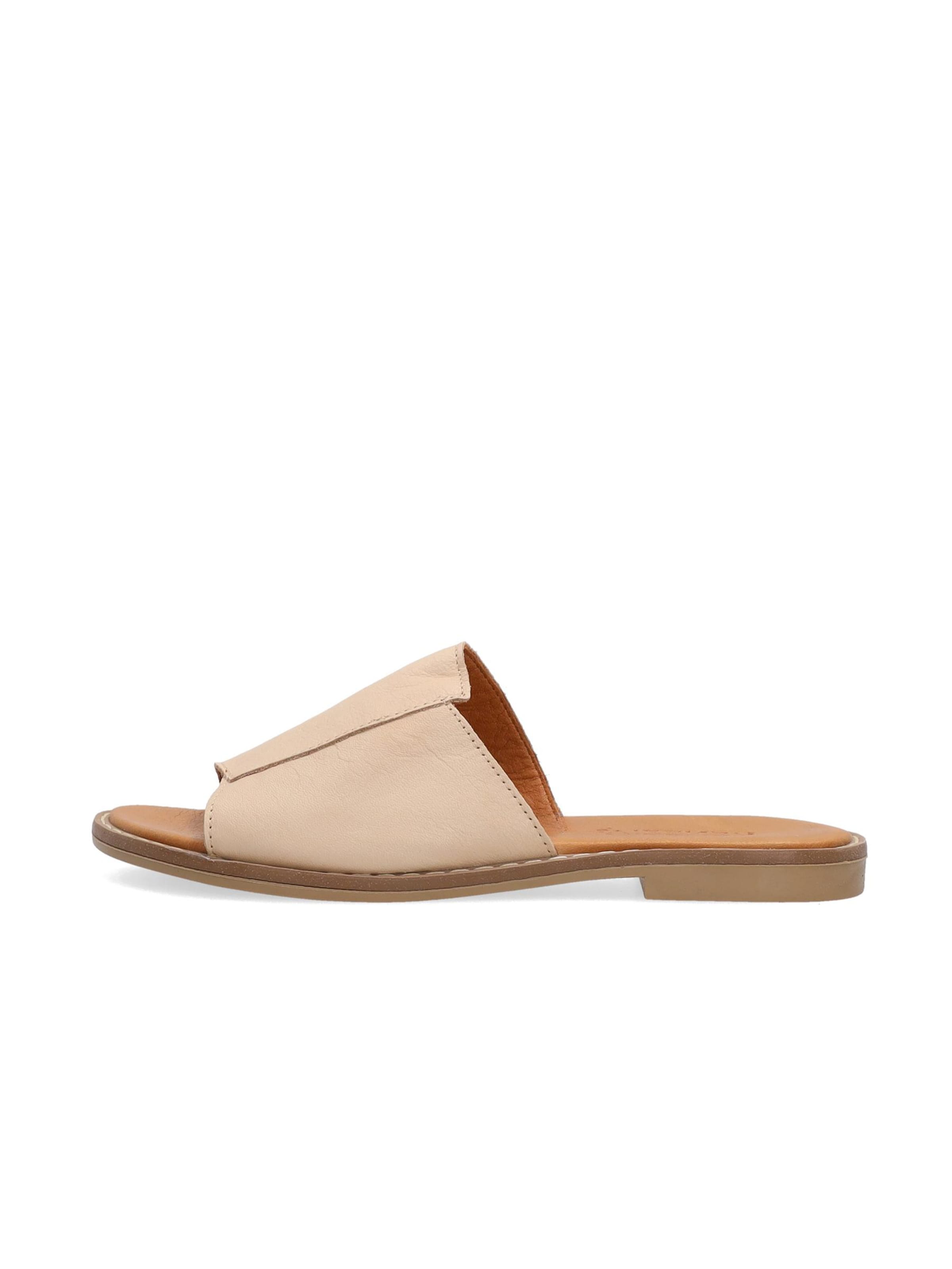 VENEZIA Pantolette 'Venezia'‌‌‌ in Beige: Vorderseite