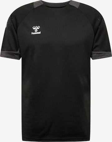 Hummel - Camisola de futebol em preto: frente