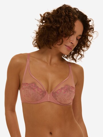 Simone Perele T-shirt BH 'Délice' in Roze