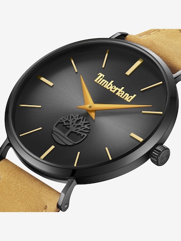 TIMBERLAND Analoog horloge 'RANGELEY' in Bruin