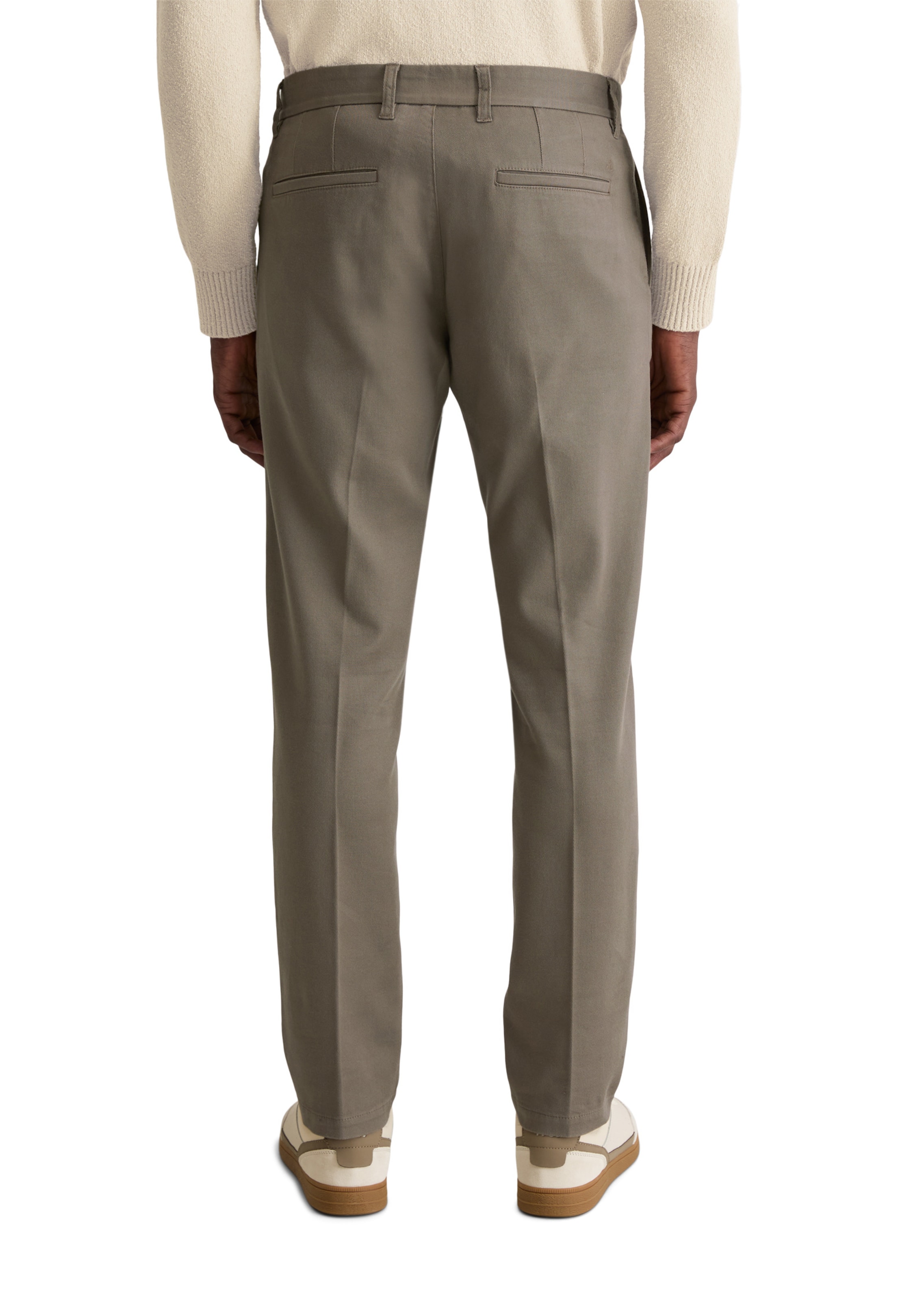 Marc O'Polo Regular Chinohose 'Osby' in Braun