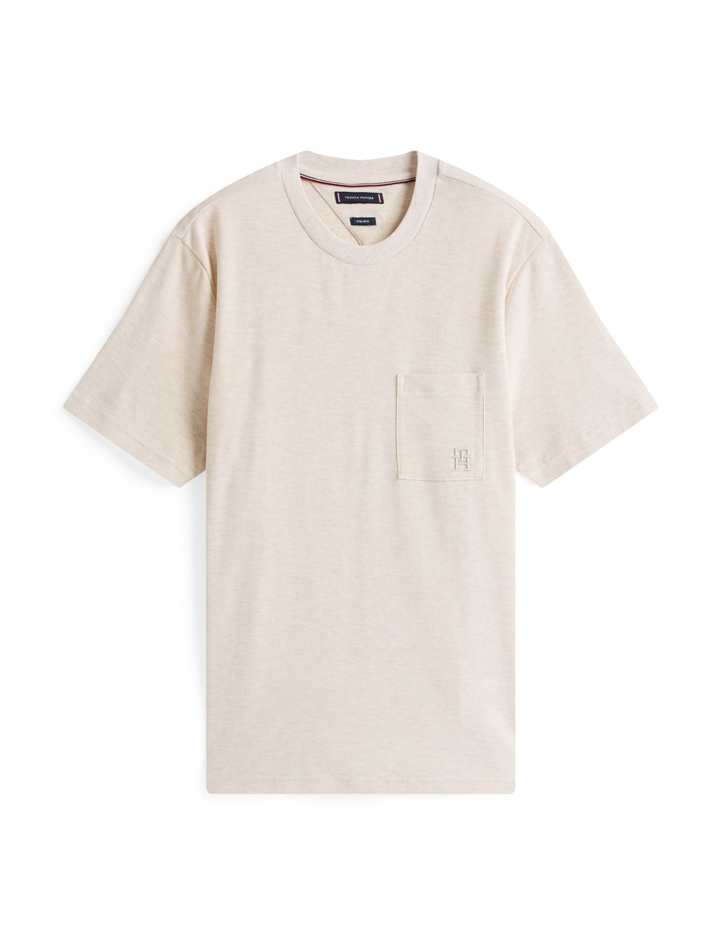 Maglietta di TOMMY HILFIGER in beige: frontale