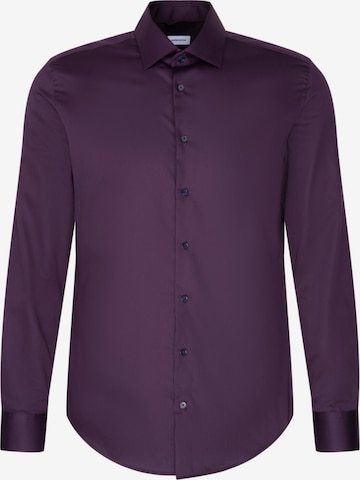 SEIDENSTICKER Overhemd 'Smart Classics' in Lila: voorkant