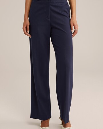 regular Pantaloni con piega frontale di WE Fashion in blu: frontale