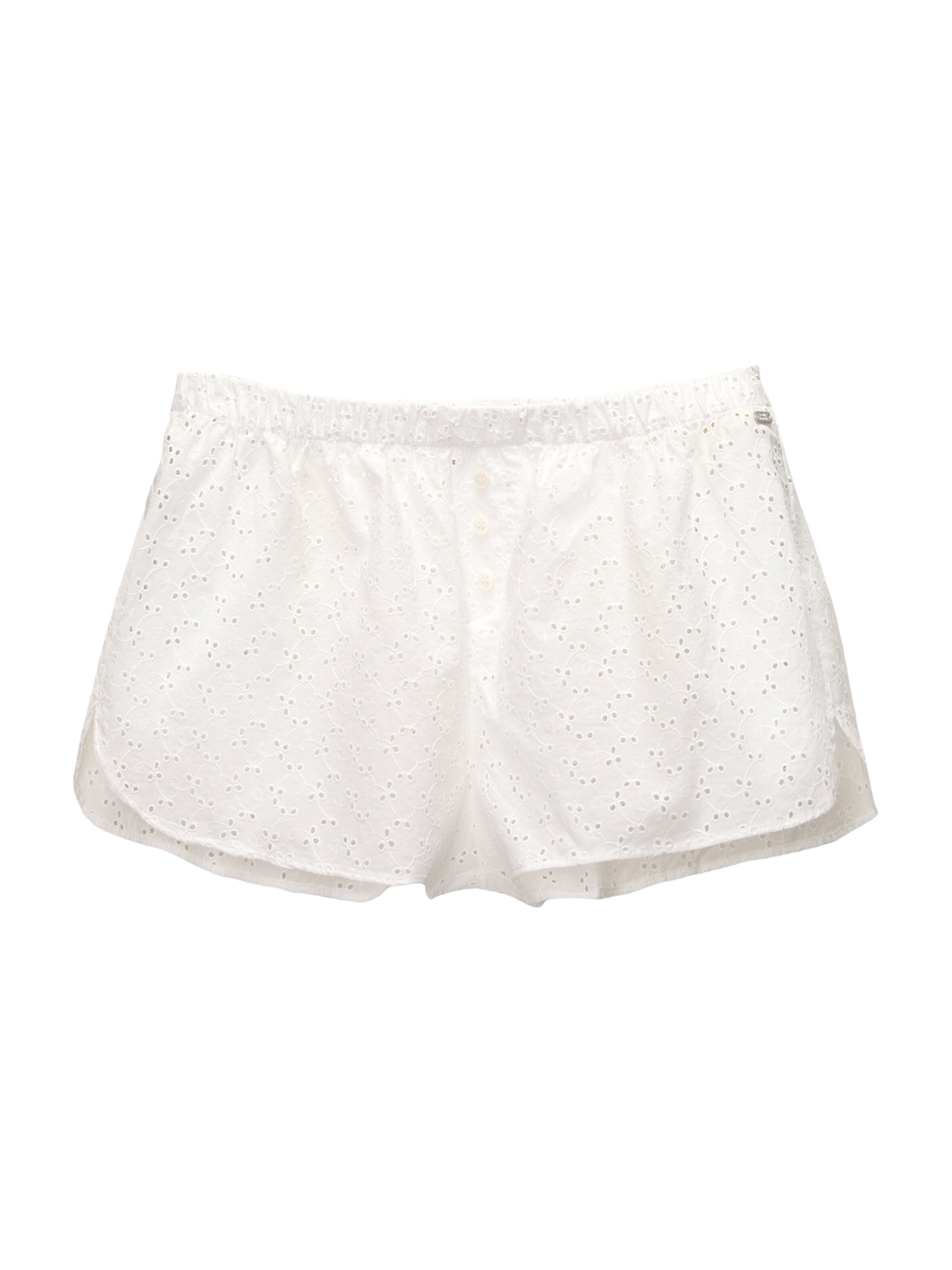 Pull&Bear regular Bukser i hvid: forside