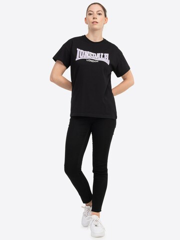 LONSDALE Shirt 'Ousdale' in Black