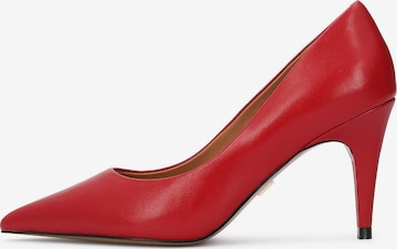Décolleté di Kazar in rosso: frontale