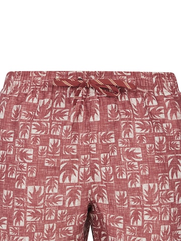 PROTEST Badeshorts 'PRTTifton' in Rot: Vorderseite