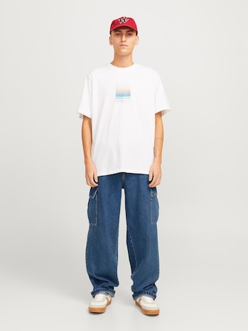 JACK & JONES Baggy Джинсы-карго 'JJIBILL' в Синий