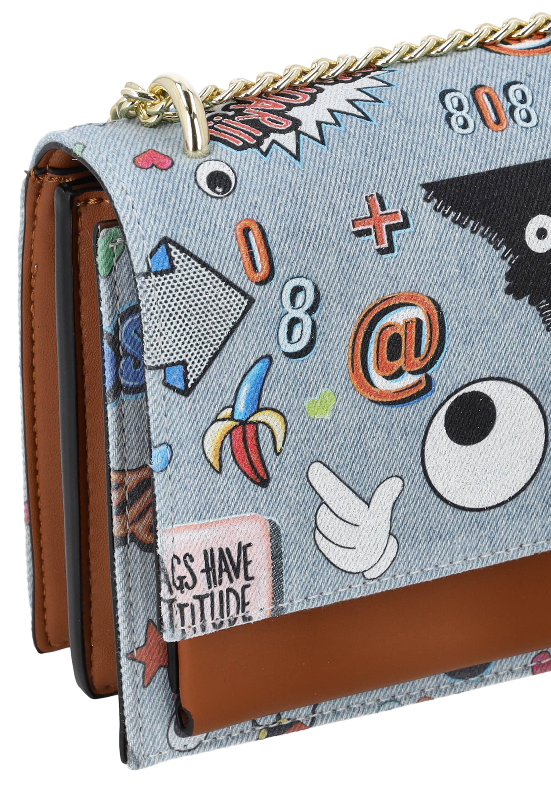 MYMO - Bolso de hombro 'Eye Theme' en azul