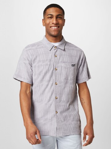 BILLABONG Regular fit Overhemd 'LOAFER' in Grijs: voorkant