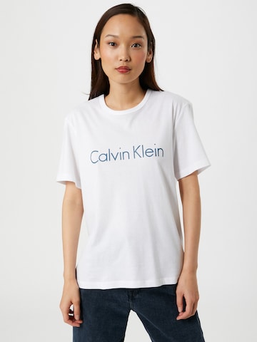 Calvin Klein Underwear Regular Shirt in Wit: voorkant