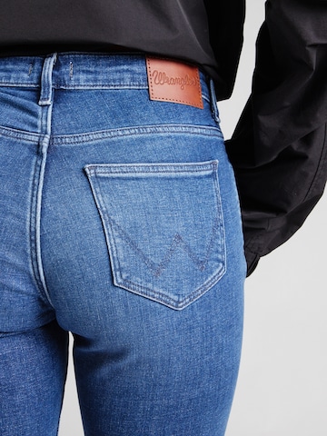 WRANGLER Skinny Fit Дънки в синьо