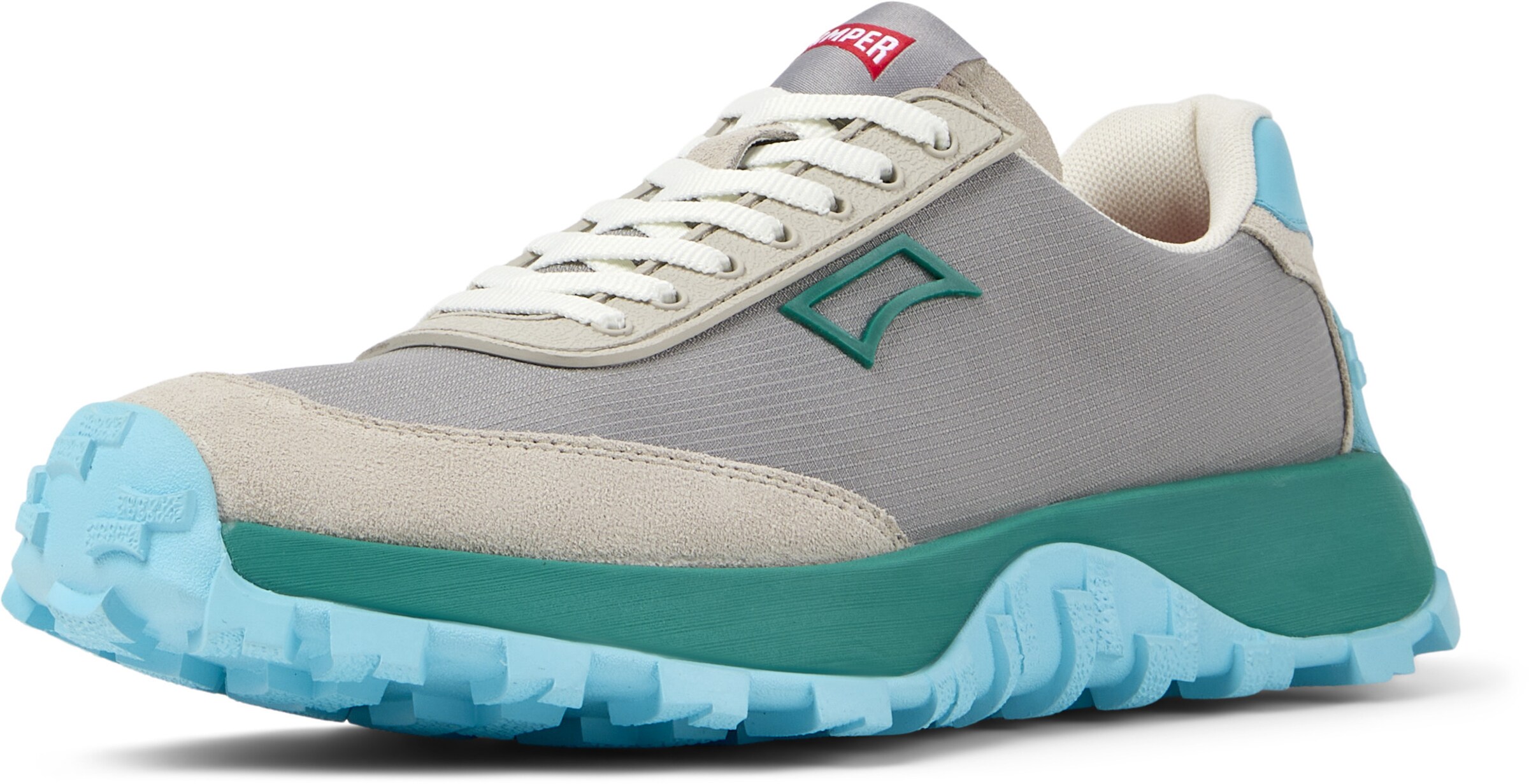 CAMPER Sneakers laag 'Drift Trail' in Grijs: voorkant