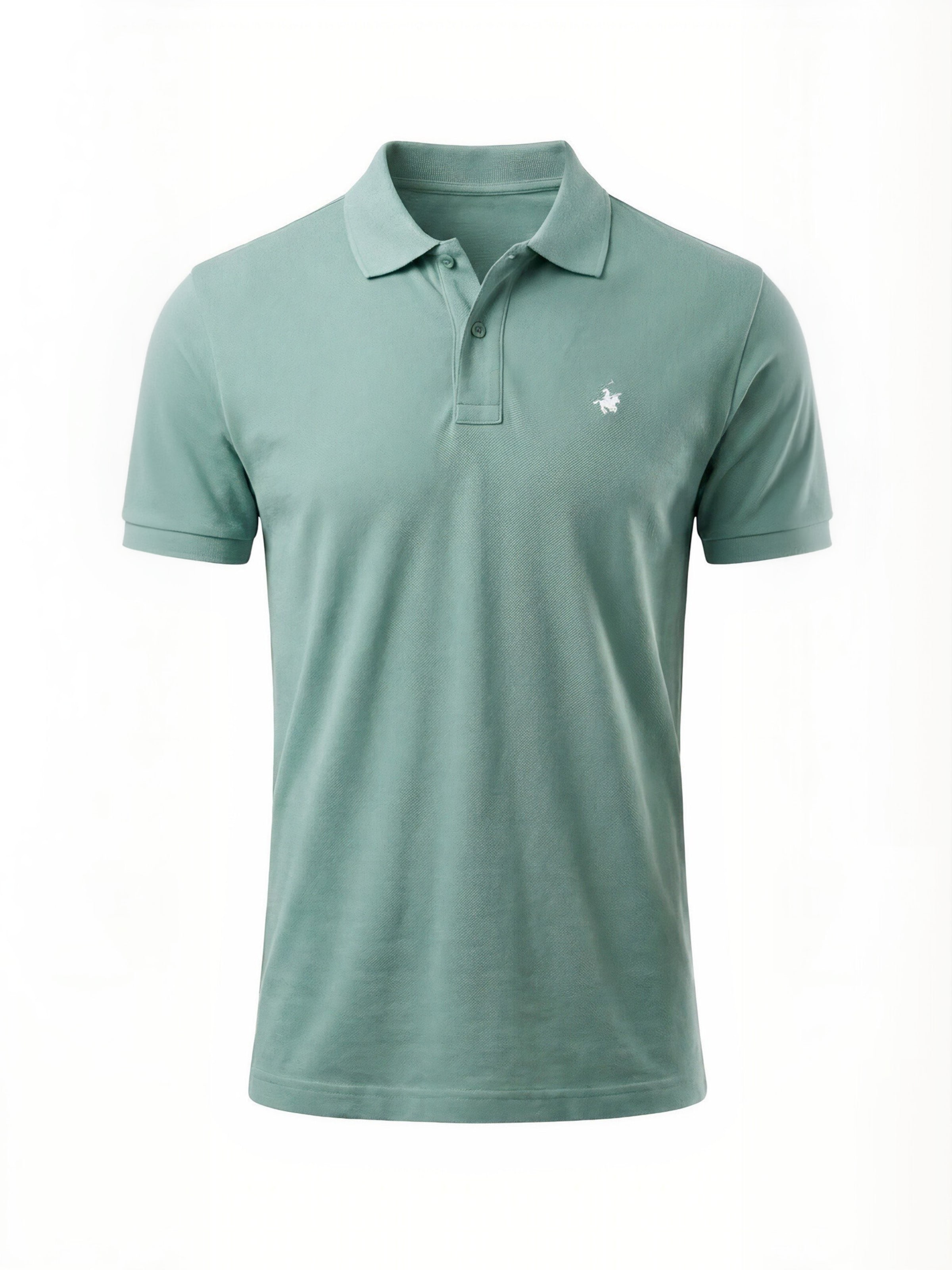 Camicia ' Classic ' di TEESHOPPEN in verde: frontale