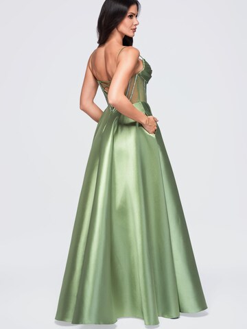 Ombre Evening dress in Green