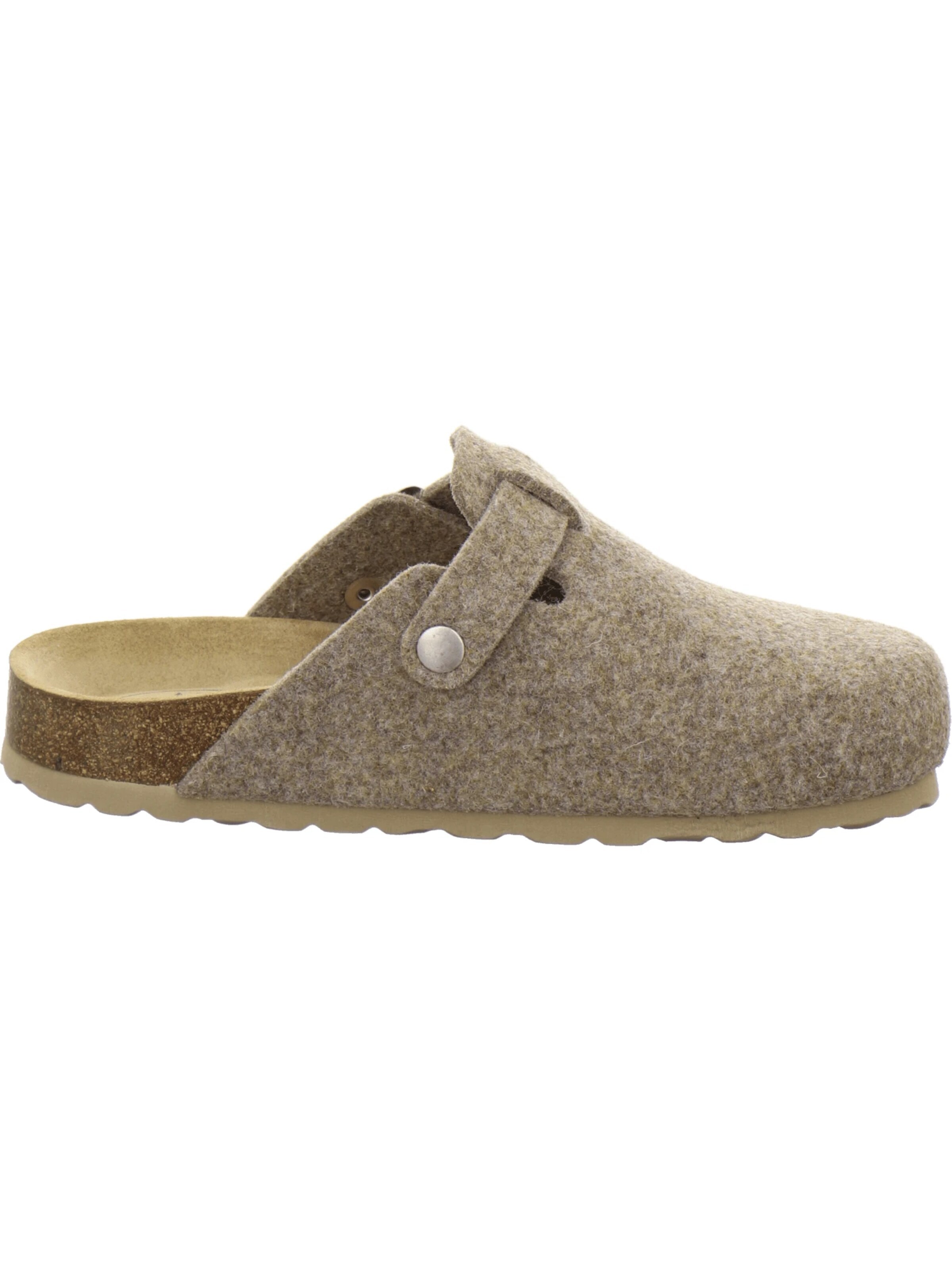 AFS-Schuhe - Zapatillas de casa 'Hausschuhe Damen Filz natur' en beige