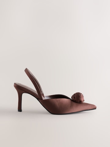 Décolleté sling 'Forever Comfort' di Next in marrone