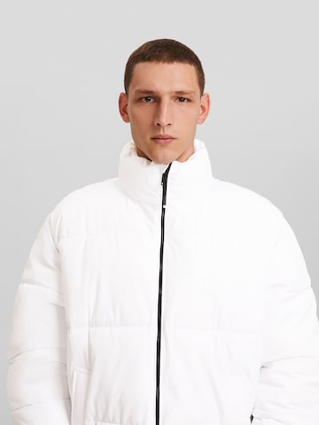 Bershka Between-Season Jacket in White