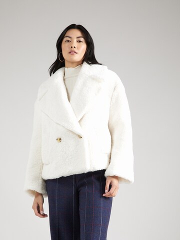 BOSS Between-Season Jacket 'Curmina' in White: front