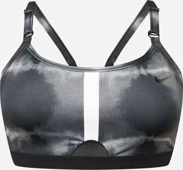 Nike Sportswear Bustier Sport-BH 'INDY' in Schwarz: predná strana