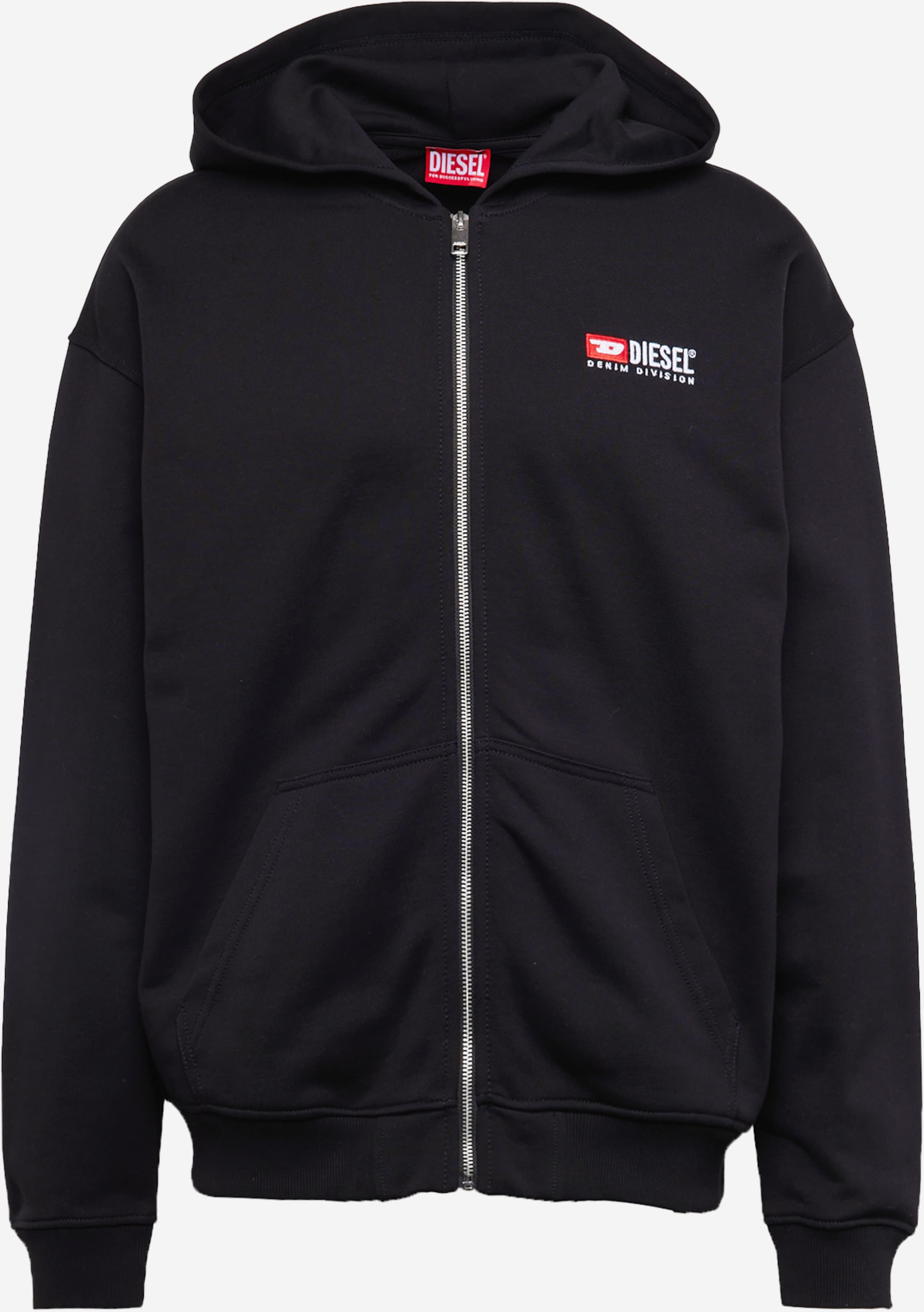 Sudadera Sin Mangas Con Cremallera Para Hombre Duke D555 Blake - Talla 4XL, Color Negro, 60% Algodón 40% Poliéster