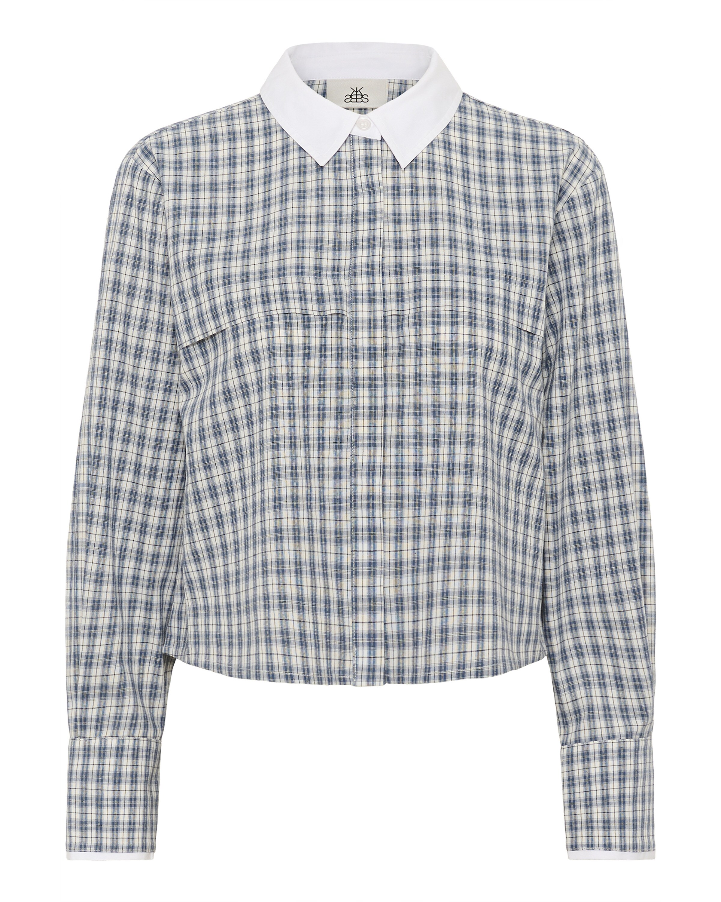 KAREN BY SIMONSEN Bluse 'KBCapri' i blå: forside