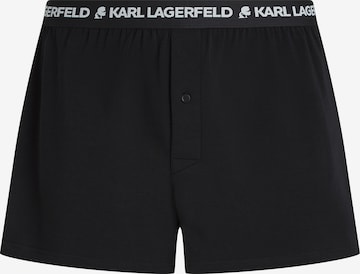 Karl Lagerfeld Bokserishortsit värissä musta: etupuoli