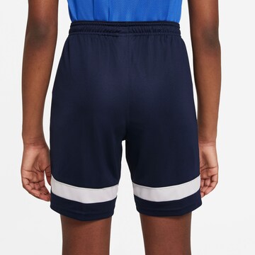 NIKE Normalny krój Spodnie sportowe 'Academy' w kolorze niebieski