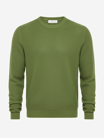 Il Lanificio Sweater in Green: front
