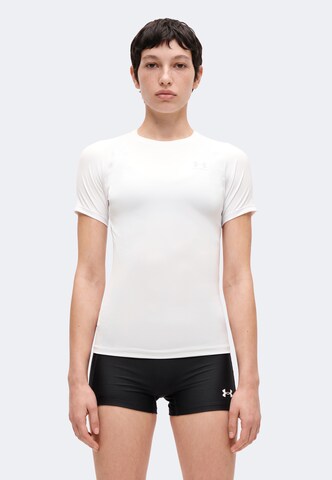 Maglia funzionale 'Authentics Comp' di UNDER ARMOUR in bianco: frontale