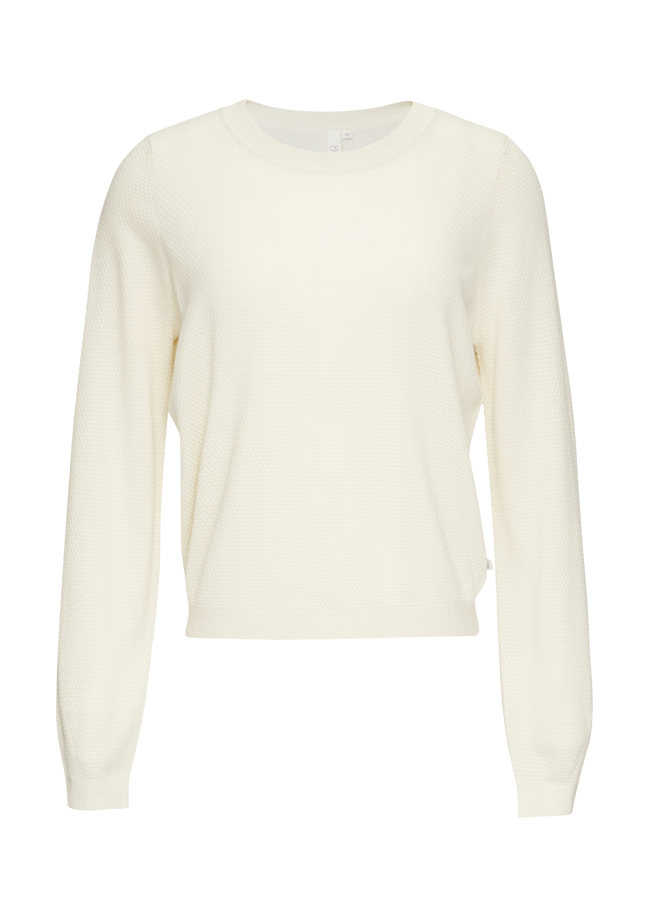 QS Pullover in Beige: Vorderseite