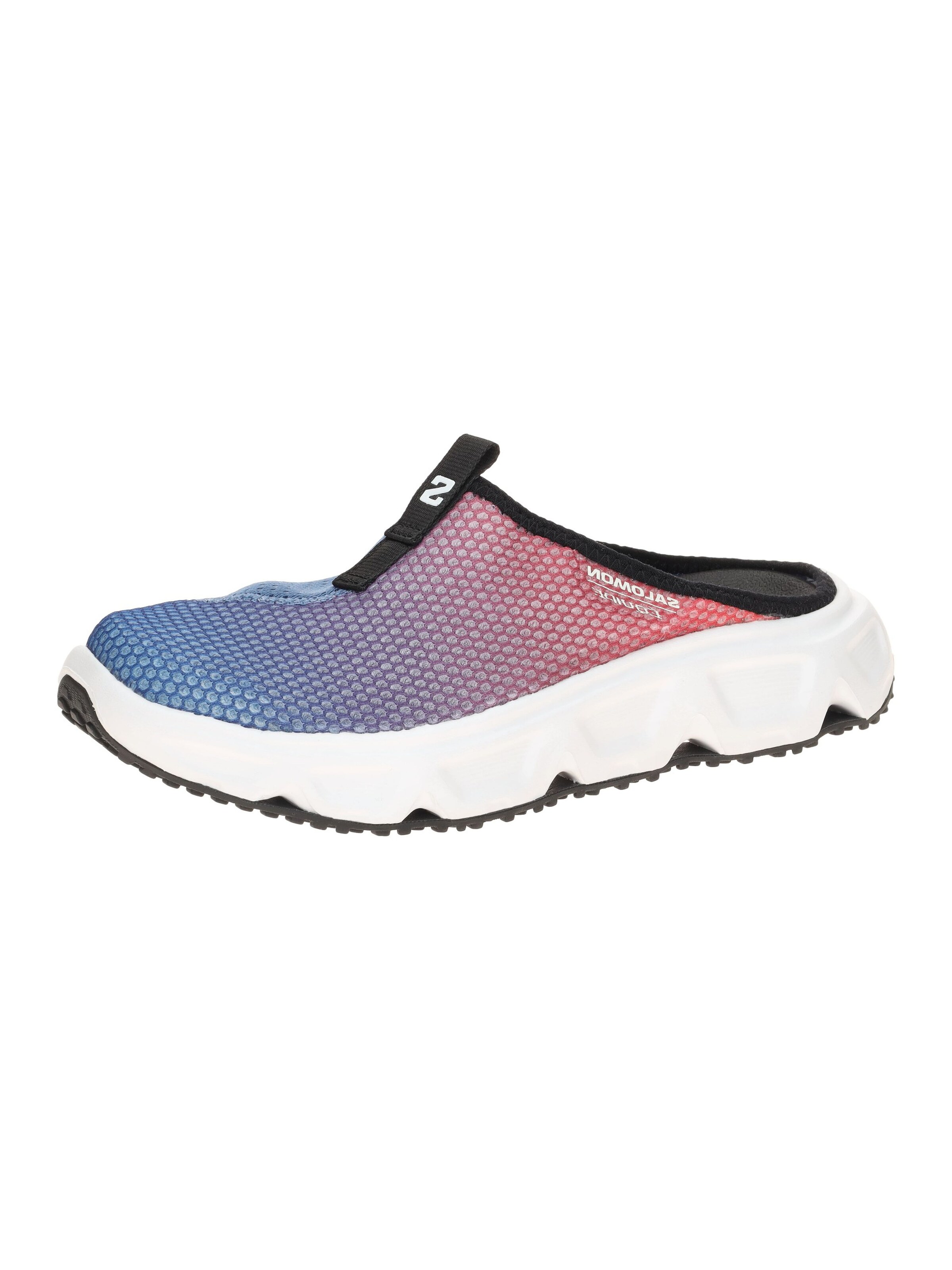 SALOMON Clogs 'Salomon Reelax Slide Pantoletten Clogs blau rot 479830'‌‌‌‌‌‌‌‌‌ in Blau: Vorderseite